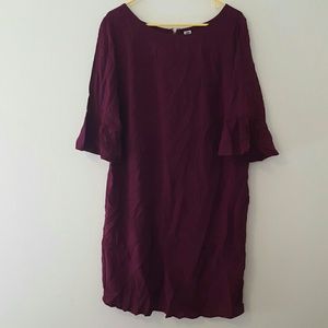 Bell sleeve dress